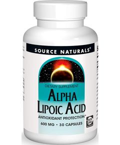 Source Naturals Альфа-Ліпоєва Кислота 600 мг 30 капсул