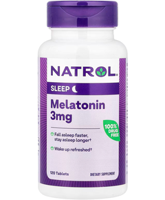Natrol Мелатонін 3 мг 120 таблеток