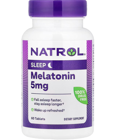 Natrol Мелатонін 5 мг 60 таблеток