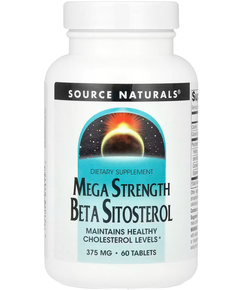 Source Naturals Бета-Ситостерол 375 мг Мега Сили 60 таблеток