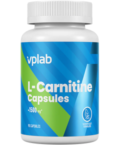 VPlab L-Carnitine L-Карнітин 1500 мг 90 капсул