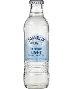 Franklin & Sons Напій Тонік Лайт Premium Light Tonic Water б/а сильногазований упаковка 24шт*200 мл