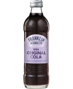 Franklin & Sons Напій Кола Оріджинал 1886 Original Cola б/а сильногазований упаковка 12шт*275 мл
