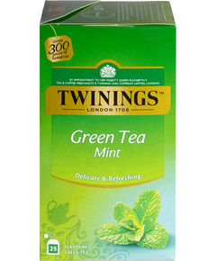 Twinings Чай зелений з м'ятою Green Tea Mint пакет 25*1,5 г