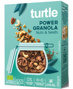 Turtle Гранола Горіхи-Насіння безглютенова органічна 350 г