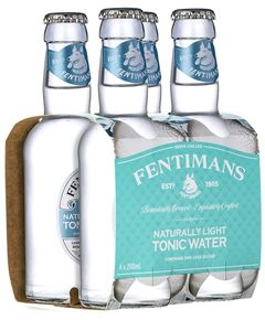 Fentimans Напій Тонік Лайт Naturally Light Tonic Water б/а сильногазований упаковка 4шт*200 мл