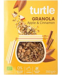 Turtle Гранола Яблуко-Кориця безглютенова органічна 350 г