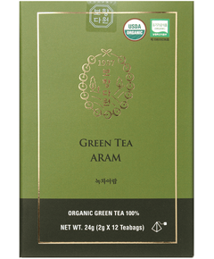Bohyang Tea Чай зелений Арам органічний пакет 12*2 г