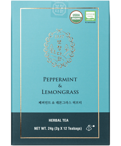 Bohyang Tea Чай трав'яний Перцева М'ята та Лемонграс органічний пакет 12*2 г
