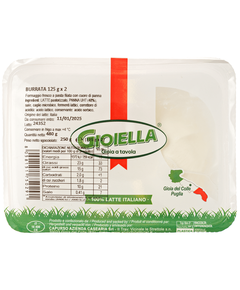 Gioiella Сир Буррата м'який 2шт*125 г