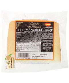Castillo De Bayren Сир твердий Манчего PDO з овечого молока 150 г