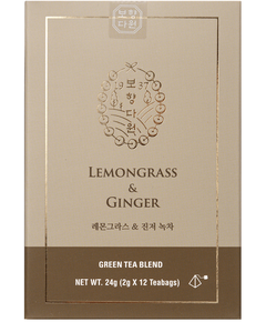 Bohyang Tea Чай зелений Лемонграс та Імбир пакет 12*2 г
