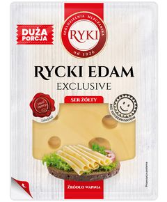 Ryki Сир Едам нарізаний слайсами 300 г