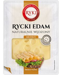 Ryki Сир Едам Копчений нарізаний слайсами 300 г