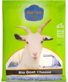 Goat Farm Сир козячий IGP напівтвердий 50% слайсами органічний 100 г
