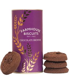 Печиво шоколадне Farmhouse Biscuits Шоколадний Брауні в тубі 100 г