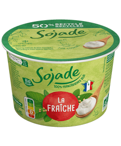 Крем Фреш веганський соєвий ферментований органічний Sojade 200 г
