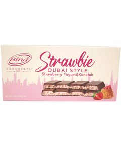 Bind Дубайський шоколад молочний з фісташковою начинкою, кадаїфі та полуницею 200 г