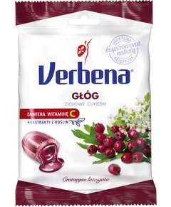 Verbena Льодяники з начинкою Глід з вітаміном C 60 г