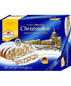 Різдвяний кекс Штоллен Дрезденський Dr.Quendt 1 кг
