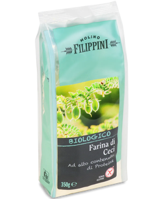Борошно нутове безглютенове органічне Molino Filippini 350 г