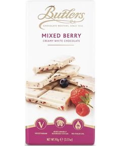 Butlers Шоколад білий Мікс Ягід 90 г