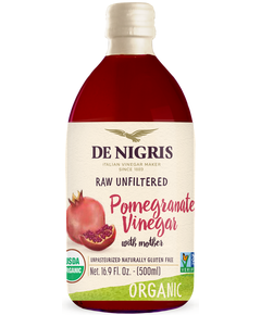 De Nigris Оцет гранатовий сирий нефільтрований з матір'ю оцту органічний 500 мл