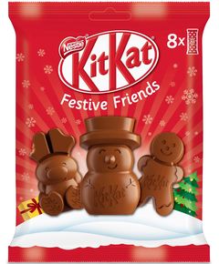 KitKat Шоколадні фігури Festive Friends 65 г