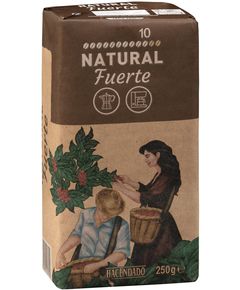 Hacendado Кава мелена Fuerte 250 г