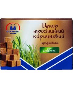 Цукор тростинний Демерара нерафінований в кубиках Diamant 250 г