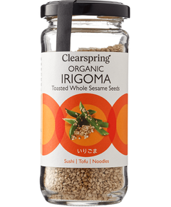 Приправа Іригома зі смаженого кунжуту органічна Clearspring 100 г
