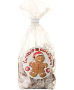 La Maison d'Armorine Цукерки з імбирним печивом та карамеллю Різдвяні 150 г