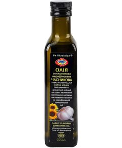 Олія соняшникова нерафінована Часникова Golden Kings of Ukraine 240 мл