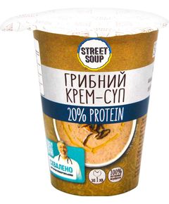 Крем-суп грибний Street Soup в стакані 50 г