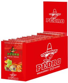 Желейки Тропічний Мікс Pedro бокс 20шт*80 г