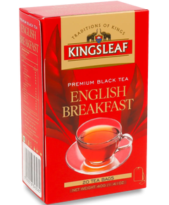Чай чорний Англійський Сніданок Kingsleaf пакетований 40 г