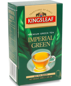 Чай зелений Імперський Зелений Kingsleaf пакетований 30 г