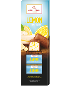 Цукерки шоколадні з начинкою Лимонний Чизкей в молочному шоколаді Niederegger 100 г