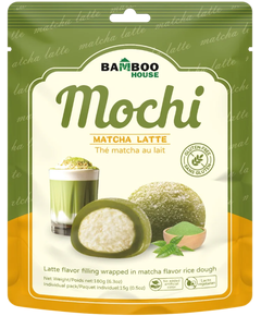 Моті рисовий десерт зі смаком Матча-Латте безглютеновий Bamboo House 180 г