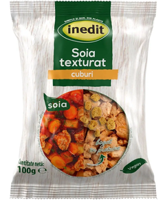 Соя текстурована кубиками Inedit 100 г