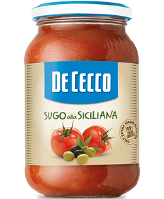 Соус томатний Сициліана з оливками De Cecco 400 г