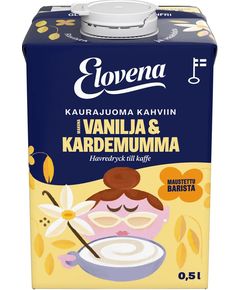 Вівсяне молоко для кави з ваніллю та кардамоном Elovena 500 мл