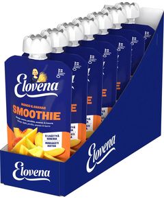 Смузі Манго-Ананас Elovena упаковка 7шт*120 мл