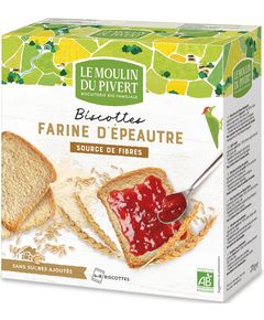 Хлібці спельтові органічні Le Moulin du Pivert 270 г