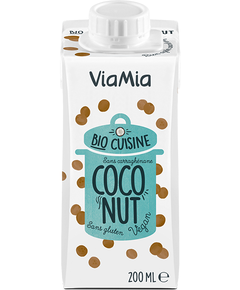 Крем кулінарний кокосовий органічний Via Mia 200 мл