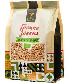 Гречка зелена органічна Екород 400 г