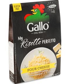 Ризото з чотирма сирами Кватро Формаджи Gallo 175 г