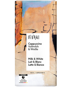 Шоколад молочний з капучіно органічний Vivani 100 г