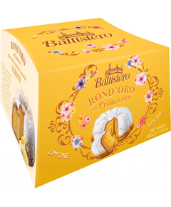 Великодній кекс з лимонним кремом Battistero 400 г