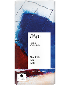 Шоколад молочний органічний Vivani 80 г